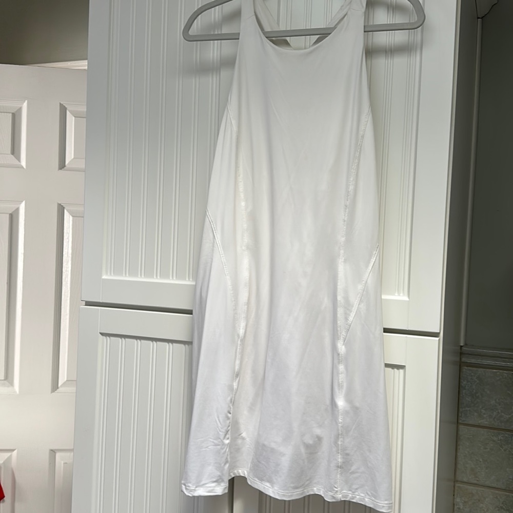 Cute little white tank top dress